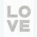 Youngs Wood Love Wall Plaque 30153